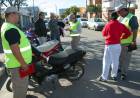 Controles de moto vehicular el fin de semana