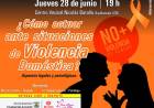 Día Naranja - Cómo actuar ante situaciones de Violencia Doméstica