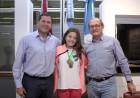 El Intendente Cravero felicitó a la deportista Agostina Núñez