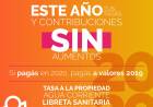 Los que pagan en 2020, pagan a valores de 2019