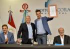 El Vicegobernador, acompañado del Intendente Municipal, dio inicio a la Obra de Cloacas, Red Troncal para la Zona Sur de la Ciudad: una inversión de más de 80 millones