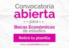 Convocatoria abierta para becas económicas de estudios
