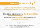 ATENCIÓN ADMINISTRADA DE LA MUNICIPALIDAD: NUEVOS HORARIOS
