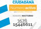 NUEVO NÚMERO DE TELÉFONO DE SEGURIDAD CIUDADANA