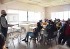 CHARLA SOBRE EL MONUMENTO A LOS ORÍGENES EN LA ESCUELA IPEM 329