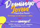 DOMINGO JOVEN EN LA PLAZA EVA PERÓN