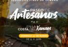 ESTE DOMINGO EL PASEO DE ARTESANOS EN LAS COSTAS DEL XANAES