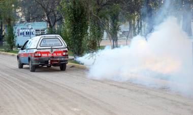 Por tercer año consecutivo comenzó con la fumigación contra mosquitos vector del dengue en toda nuestra ciudad