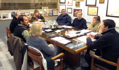 El Intendente Cravero se reunió con su equipo de Secretarios