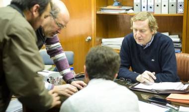 EL DIRECTOR DE PARQUES INDUSTRIALES DE LA PROVINCIA ING. ALEJANDRO CHAILE VISITÓ NUESTRA CIUDAD