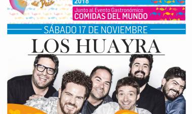 SALEN A LA VENTA LAS ENTRADAS PARA LA   NOCHE LOS HUAYRA