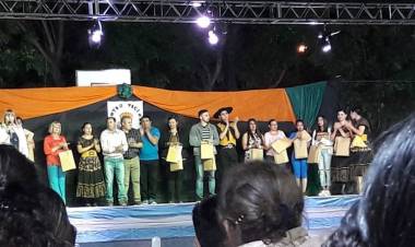 Cierre de Talleres Culturales en el Centro Vecinal Xanaes