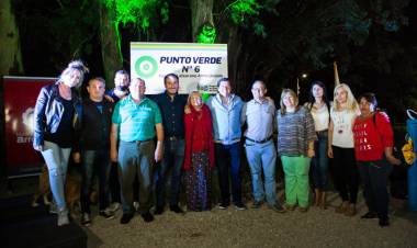 ARROYITO YA CUENTA CON SU 6° PUNTO VERDE