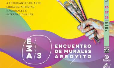 Tercer encuentro de Muralismo en Arroyito