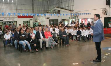 Se conmemoró el 37° aniversario de la gesta de Malvinas en la escuela Claudio C. Juárez