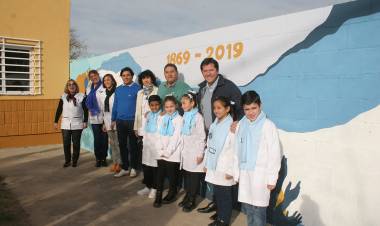 Arroyito festejó el Día de la Bandera Nacional