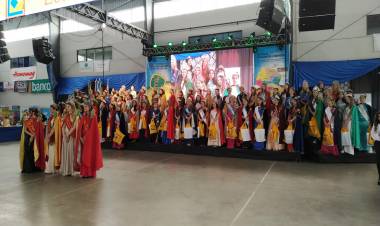 Reinas participaron en la Fiesta Provincial de los Consorcios Camineros