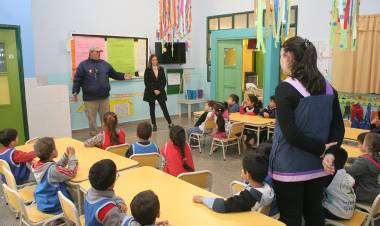 Educación Vial en el Jardín de Infantes Fulvio S. Pagani