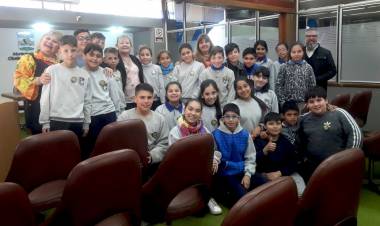 Alumnos de la escuela Manuel Belgrano presentaron Proyecto