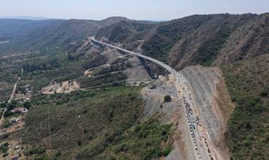 Abierta al tránsito la megaobra de la bajada de Altas Cumbres