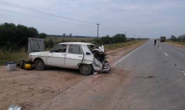 Accidente con daños materiales en Ruta Provincial E-52