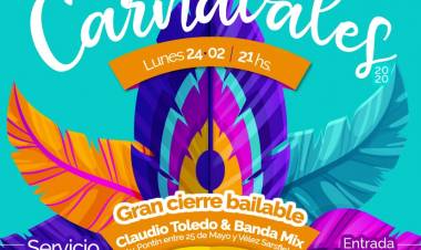 Gran Cierre de Carnavales Municipales 2020