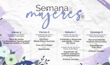 Comienzan las actividades para la Semana de las Mujeres