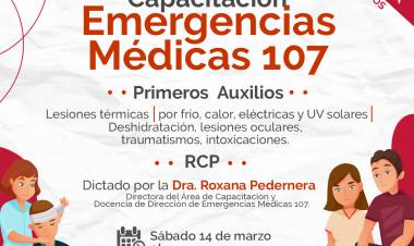 Nueva Capacitación Emergencias Médicas 107