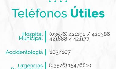 Arroyito : Teléfonos Útiles