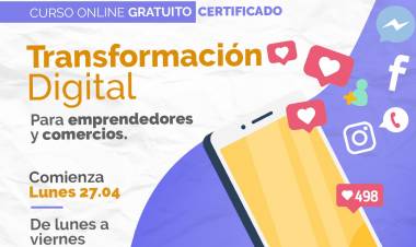 La Secretaría de Modernización promueve capacitaciones gratuitas y certificadas sobre Herramientas Digitales para Comercios