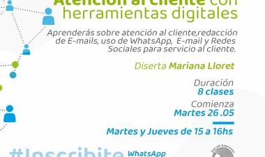 CURSO GRATUITO: ATENCIÓN AL CLIENTE CON HERRAMIENTAS DIGITALES