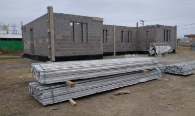 ETAPA “OBRA GRIS”: AVANCES EN LAS VIVIENDAS MUNICIPALES