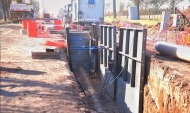 INSTALACIONES EN LA OBRA DE CLOACAS DE SECTOR SUR