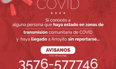 EL CEA Y EL GOBIERNO MUNICIPAL RECUERDAN A LA POBLACIÓN LAS MEDIDAS DE BIOSEGURIDAD