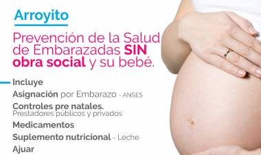 SE PUSO EN MARCHA EL PROGRAMA “PROTECCIÓN DE LA EMBARAZADA Y SU BEBÉ” EN EL HOSPITAL MUNICIPAL