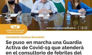 SE PUSO EN MARCHA UNA GUARDIA ACTIVA DE COVID-19 EN EL HOSPITAL MUNICIPAL