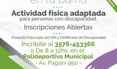 ACTIVIDAD FÍSICA ADAPTADA PARA PERSONAS CON DISCAPACIDAD: DEPORTE EN TU BARRIO