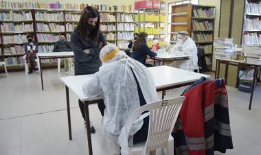 EL MUNICIPIO REALIZÓ TESTEOS PREVENTIVOS A SU PERSONAL, DESINFECCIÓN EN DISTINTAS ÁREAS MUNICIPALES