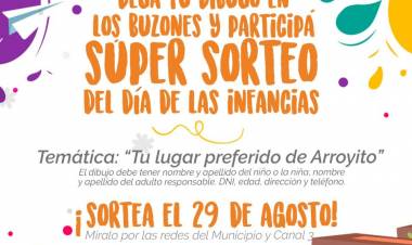 ARROYITO SE PREPARA PARA EL MES DE LAS INFANCIAS