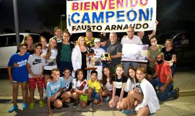 FELICITACIONES FAUSTO ARNAUDO, CAMPEÓN ARGENTINO DE KARTING 2021
