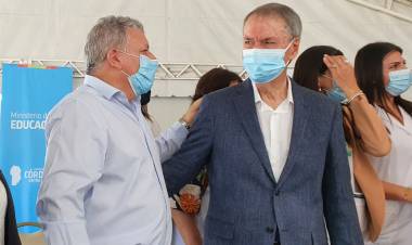 BENEDETTI SOLICITO LA FINALIZACIÓN DE LA OBRA DE LA ESCUELA PROA ARROYITO CON AUTORIDADES PROVINCIALES