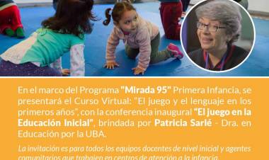 INICIA EL JUEGO Y EL LENGUAJE EN LOS PRIMEROS AÑOS