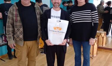 EL CAMPEÓN NACIONAL DE MALAMBO FABIÁN SERNA DICTO UN SEMINARIO EN ARROYITO