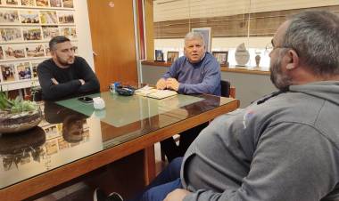 EL INTENDENTE BENEDETTI SE REUNIÓ CON REPRESENTANTES DEL SINDICATO STIA