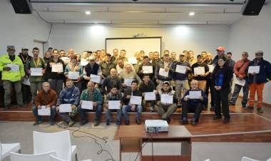 SE REALIZÓ POR CUARTO AÑO CONSECUTIVO EL CURSO HABILITANTE DE PODA Y EXTRACCIÓN PARA EL ARBOLADO URBANO