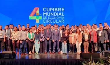 EL INTENDENTE BENEDETTI RENUEVA SU COMPROMISO CON LA ECONOMÍA CIRCULAR