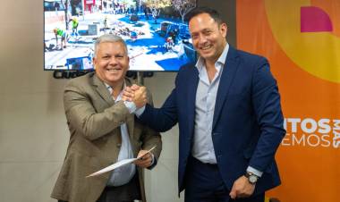 El intendente Benedetti realizó una nueva Firma de Convenio con Mina Clavero para promover el crecimiento sostenible