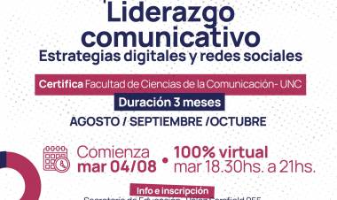 Comenzará una nueva Diplomatura en Estrategias Digitales y Comunicación en Arroyito