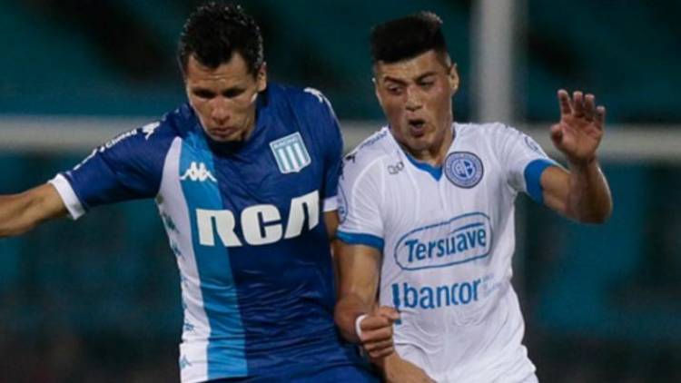 Belgrano empató con Racing en un vibrante partido en Alberdi