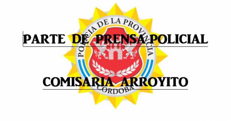 PARTE POLICIAL FIN DE SEMANA 